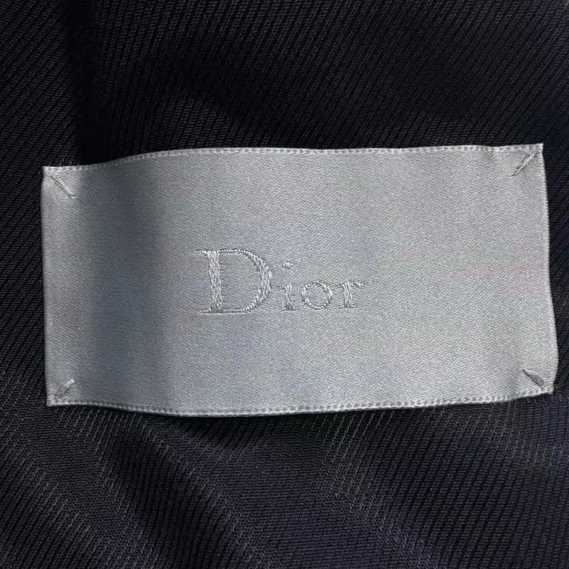 Dior Dior Off-White Cotton Women's Trench Coat 0089 Size L / US 10 / IT 46 - 8 Thumbnail