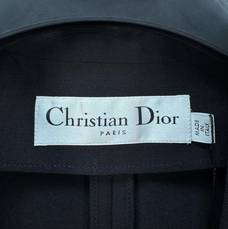 Dior Dior Black Silk Blend Jacket for Women 0089 Size S / US 4 / IT 40 - 6 Thumbnail