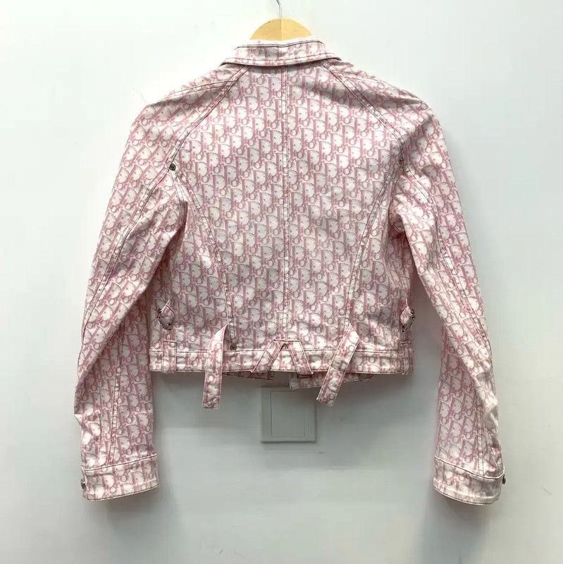 Dior Dior Pink Cotton Women's Jacket 0089 Size M / US 6-8 / IT 42-44 - 2 Thumbnail