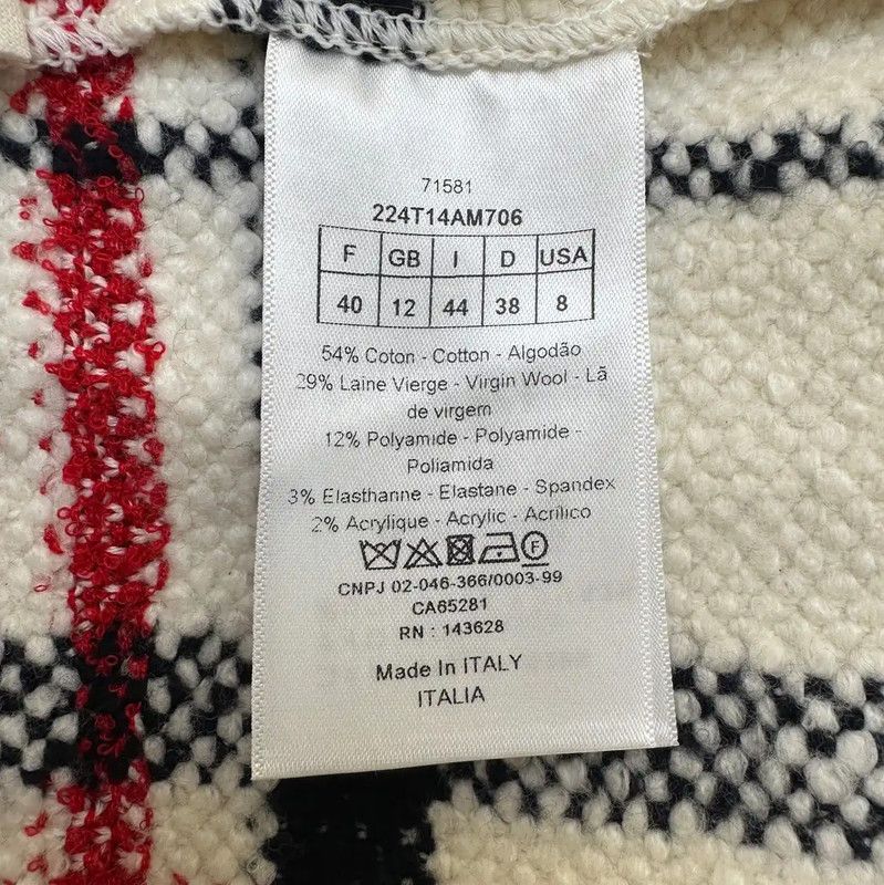 Dior Dior Summer A-Line Checkered Dress 0089 Size M / US 6-8 / IT 42-44 - 4 Thumbnail
