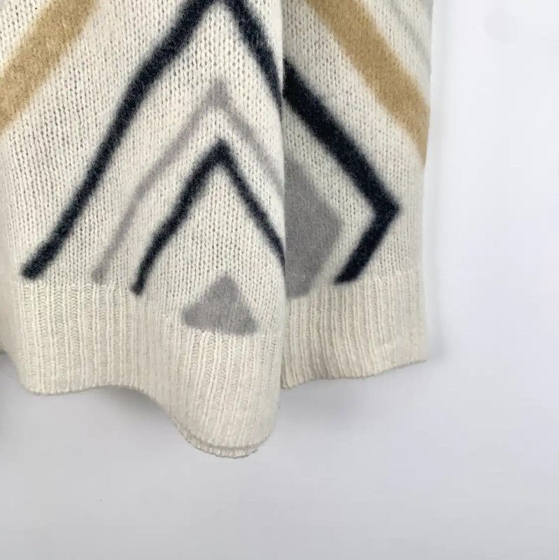 Dior Dior Color-Blocked Cashmere Sweater for Women 0089 Size XXS / US 00 / IT 34 - 4 Thumbnail