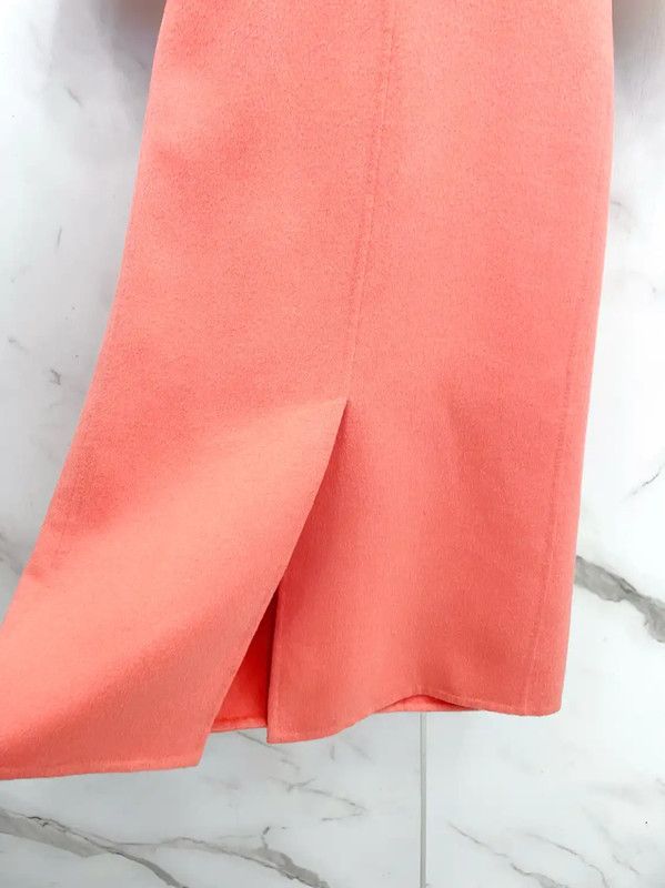 Dior Dior Pink Wool Blend Long Coat for Spring 0089 Size S / US 4 / IT 40 - 7 Thumbnail