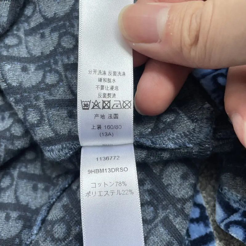 Dior Dior Blue Cotton Blend Dress for Women 0089 Size XS / US 0-2 / IT 36-38 - 7 Thumbnail