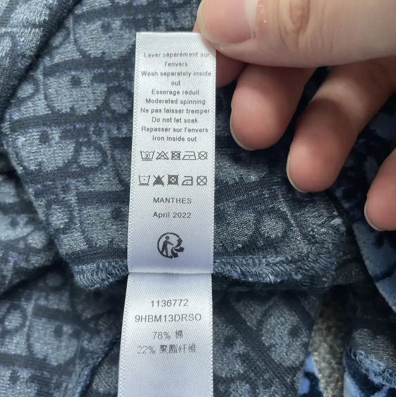 Dior Dior Blue Cotton Blend Dress for Women 0089 Size XS / US 0-2 / IT 36-38 - 6 Thumbnail