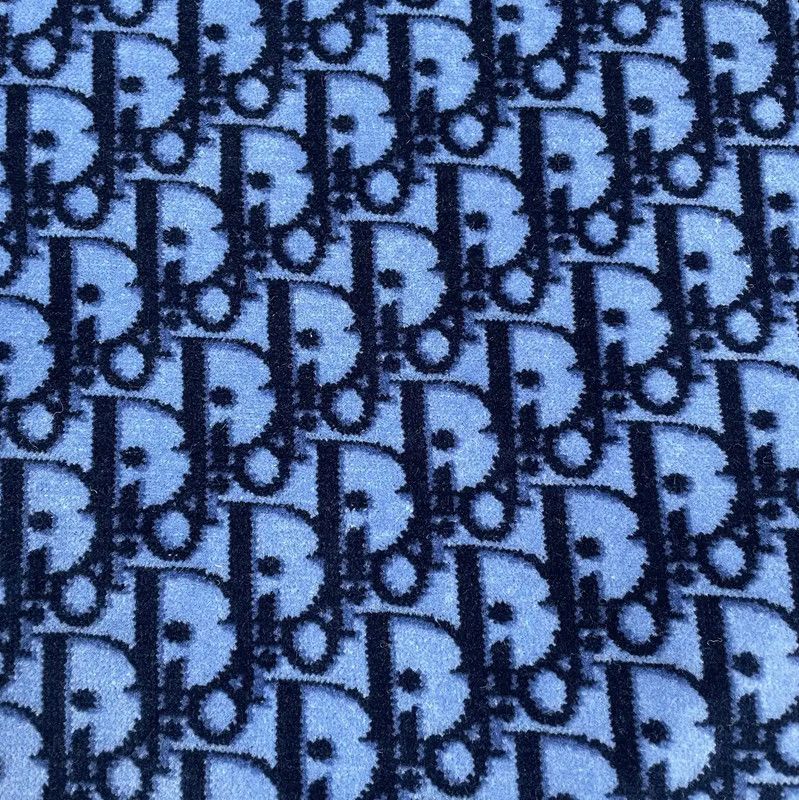 Dior Dior Blue Cotton Blend Dress for Women 0089 Size XS / US 0-2 / IT 36-38 - 3 Thumbnail
