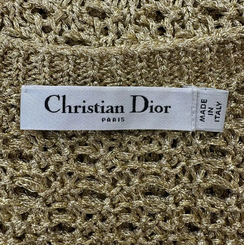 Dior Dior Gold Knitted Women's Sweater 0089 Size M / US 6-8 / IT 42-44 - 10 Thumbnail