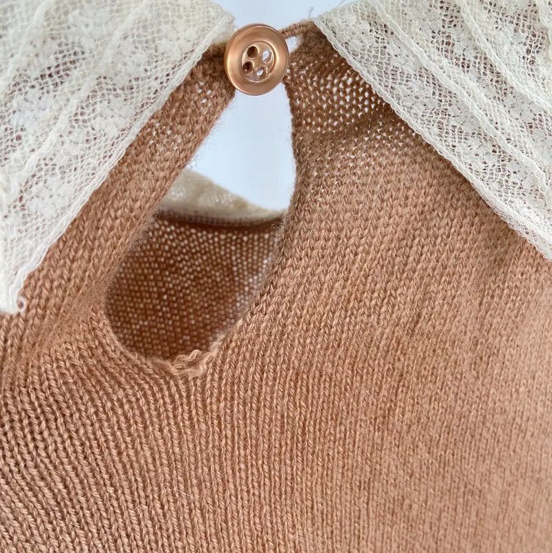 Dior Dior Brown Cashmere Long Sleeve Sweater 0089 Size S / US 4 / IT 40 - 6 Thumbnail