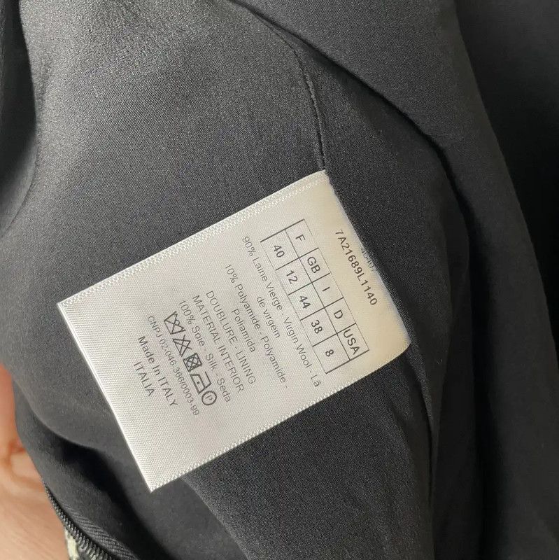 Dior Dior Black Nylon Sleeveless Dress for Women 0089 Size L / US 10 / IT 46 - 5 Thumbnail