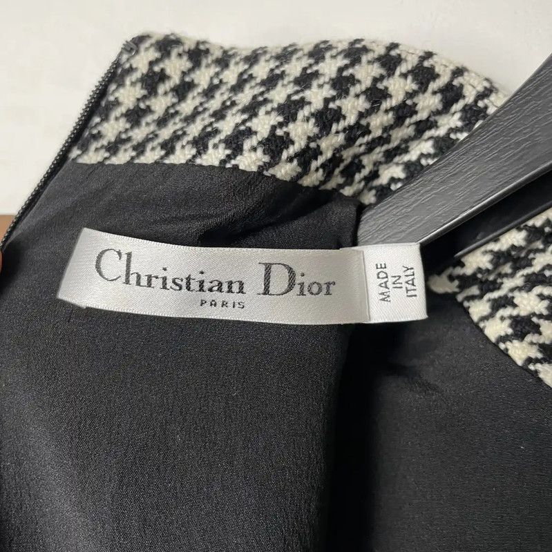 Dior Dior Black Nylon Sleeveless Dress for Women 0089 Size L / US 10 / IT 46 - 10 Thumbnail