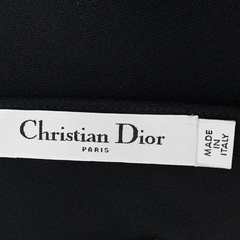 Dior Dior Black Wool XXS Dress 0089 Size XXS / US 00 / IT 34 - 5 Thumbnail