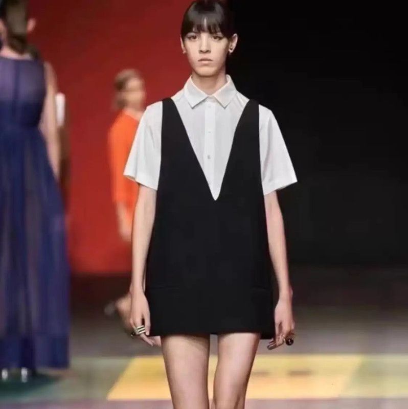 Dior Dior Black Wool XXS Dress 0089 Size XXS / US 00 / IT 34 - 7 Thumbnail
