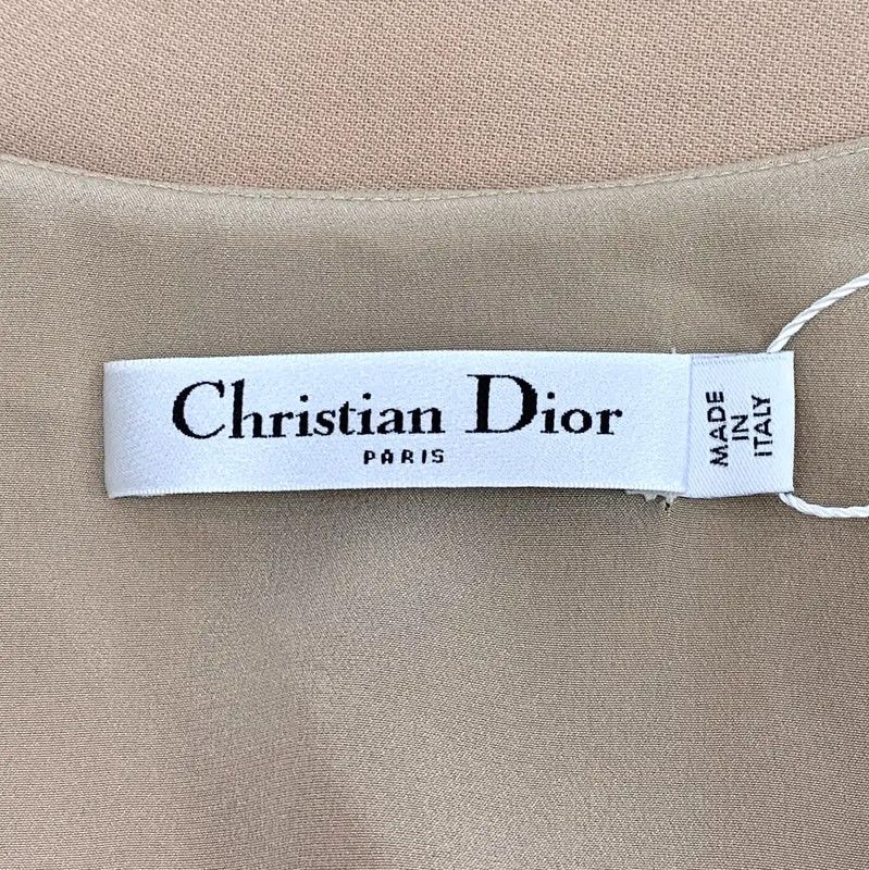 Dior Dior Naked Pink Wool Dress for Women 0089 Size S / US 4 / IT 40 - 6 Thumbnail