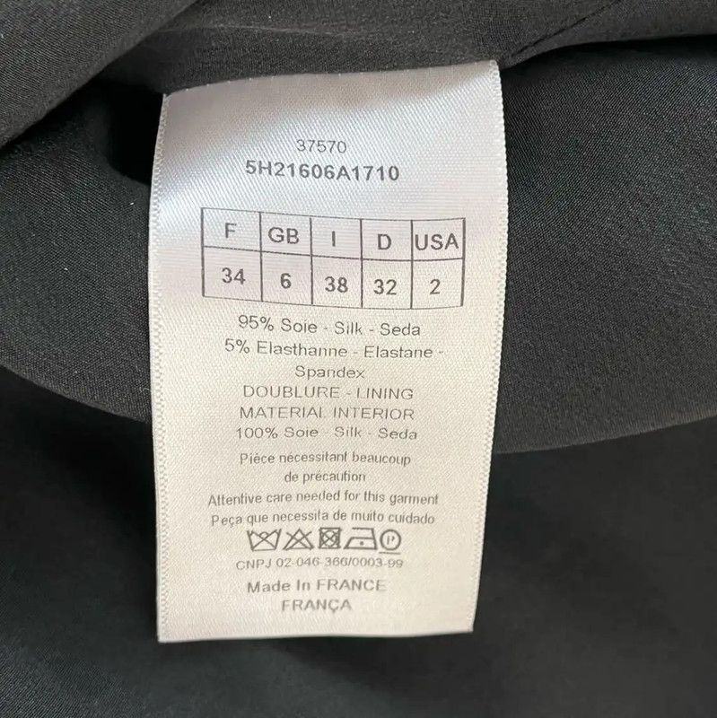 Dior Dior Summer Burgundy Short Sleeve Dress 0089 Size XXS / US 00 / IT 34 - 7 Thumbnail