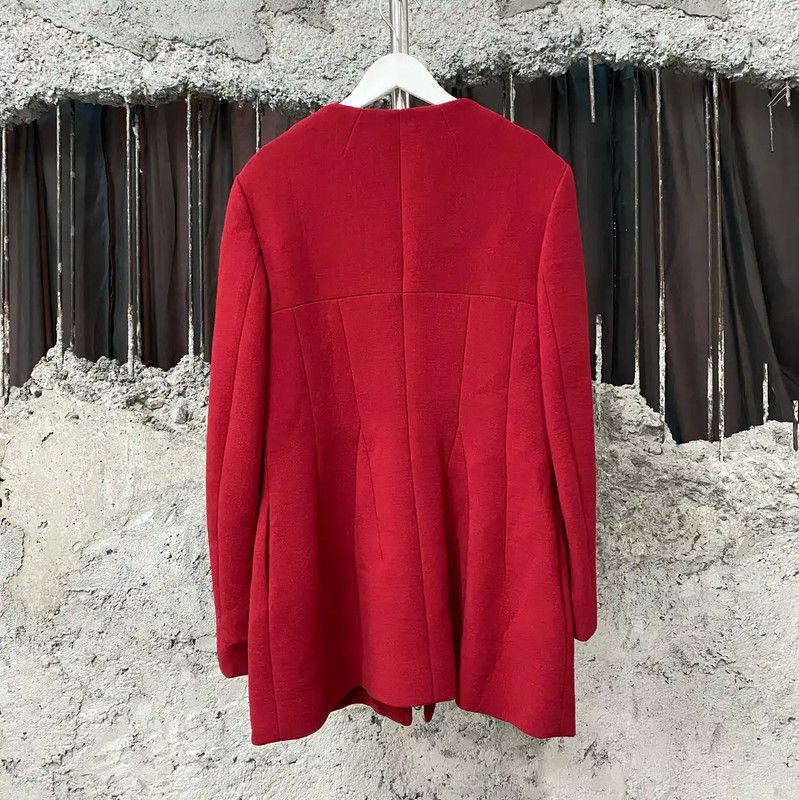 Dior Dior Red Long Sleeve Dress for Women 0089 Size ONE SIZE - 2 Thumbnail