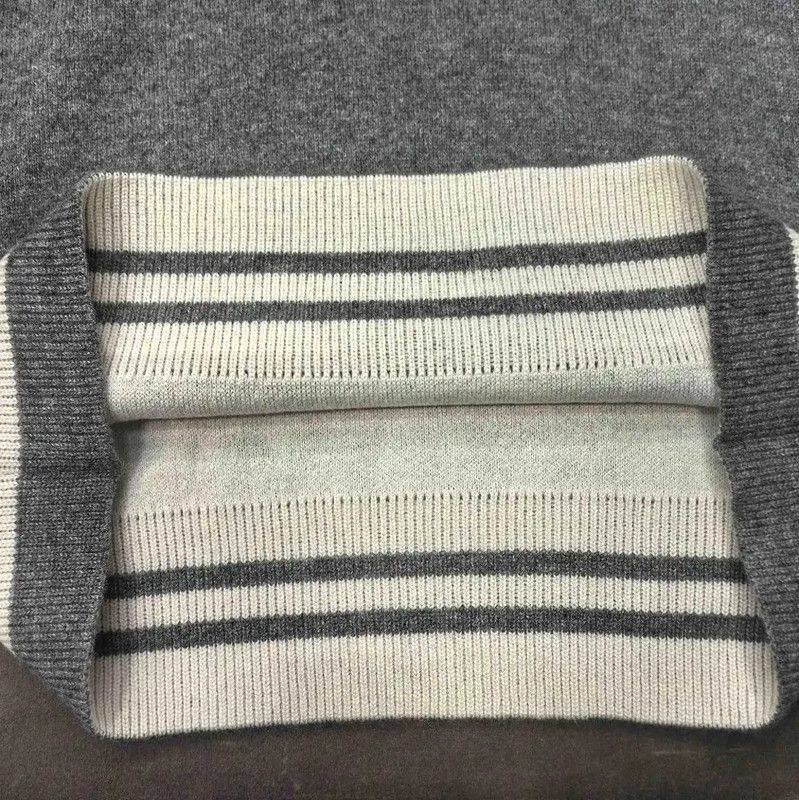 Dior Dior Gray Wool Pullover Sweater 0089 Size XS / US 0-2 / IT 36-38 - 4 Thumbnail