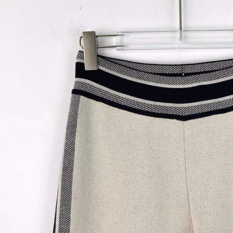 Dior Dior Color-Block Cashmere Casual Pants 0089 Size 26" / US 2 / IT 38 - 3 Thumbnail