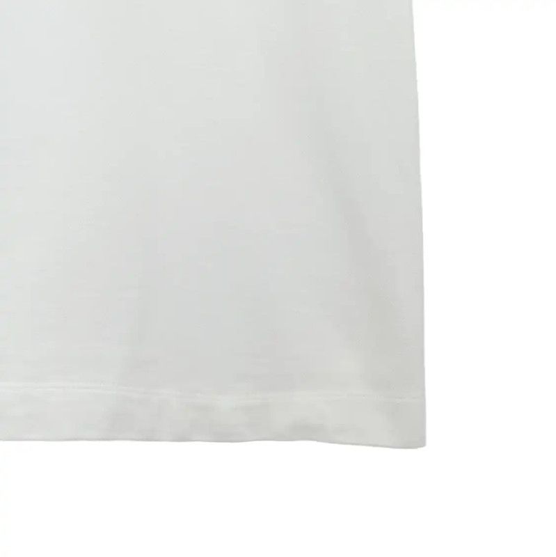 Dior Dior Women's Summer White Cotton T-Shirt 0089 Size XL / US 12-14 / IT 48-50 - 4 Thumbnail