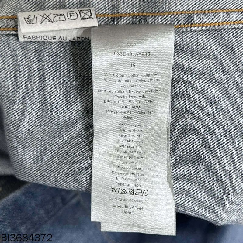 Dior Dior Light Blue Women's Shirt 0089 Size ONE SIZE - 7 Thumbnail