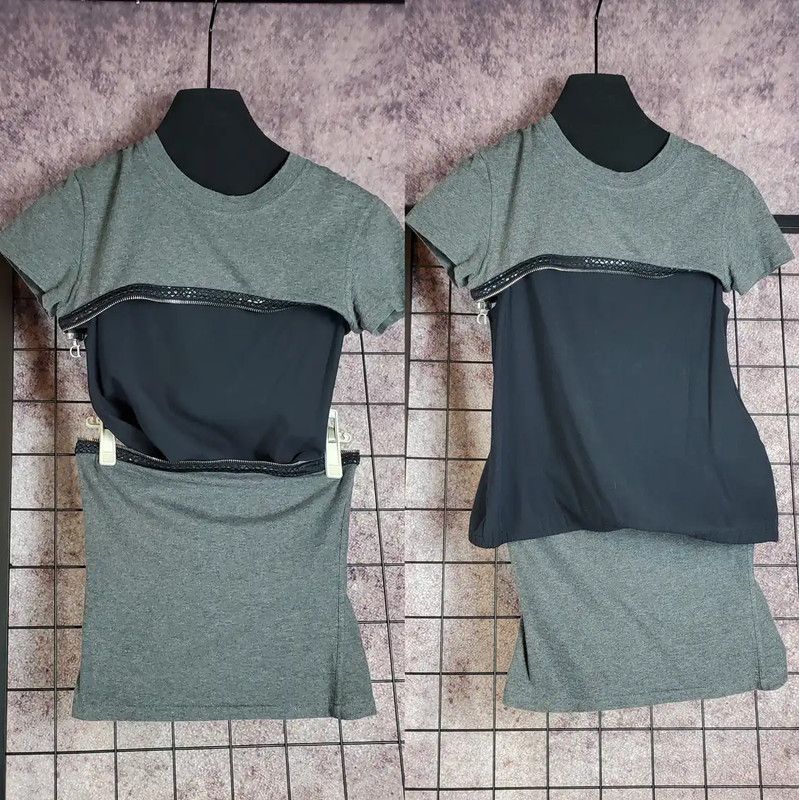 Dior Dior Gray Summer Short Sleeve T-Shirt 0089 Size S / US 4 / IT 40 - 7 Thumbnail