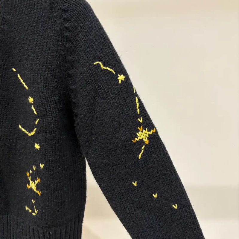 Dior Dior Black Wool Women's Cardigan 0089 Size S / US 4 / IT 40 - 4 Thumbnail