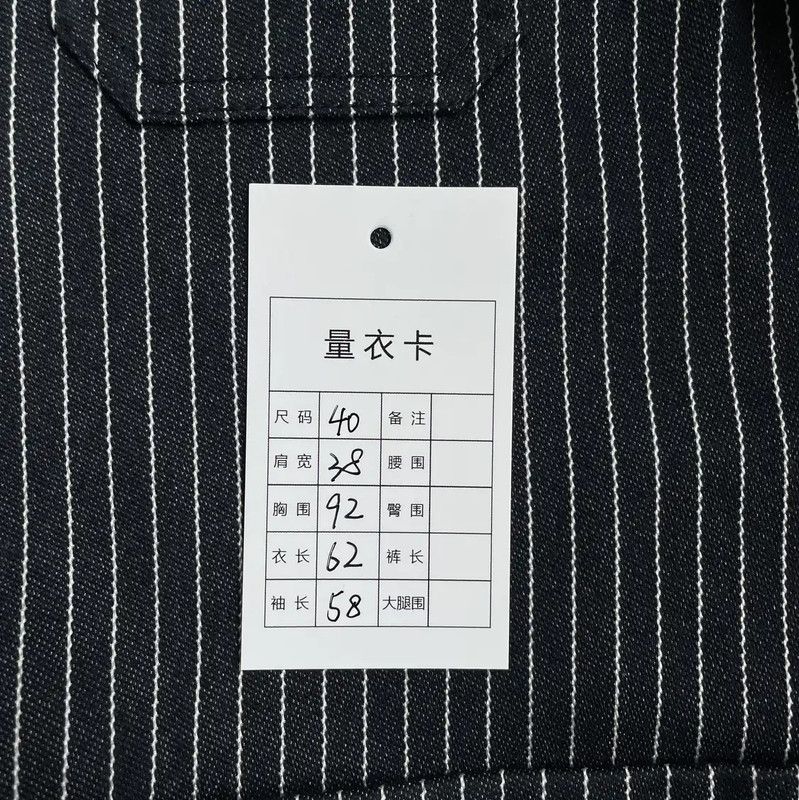 Dior Dior Women's Dark Blue Cotton Blend Jacket 0089 Size L / US 10 / IT 46 - 8 Thumbnail