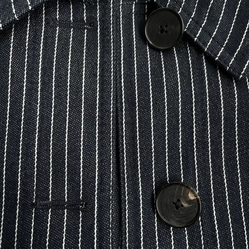 Dior Dior Women's Dark Blue Cotton Blend Jacket 0089 Size L / US 10 / IT 46 - 4 Thumbnail