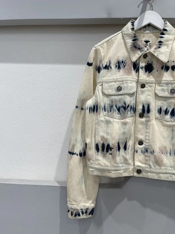 Dior Dior Beige Cotton Gradient Jacket 0089 Size ONE SIZE - 3 Thumbnail