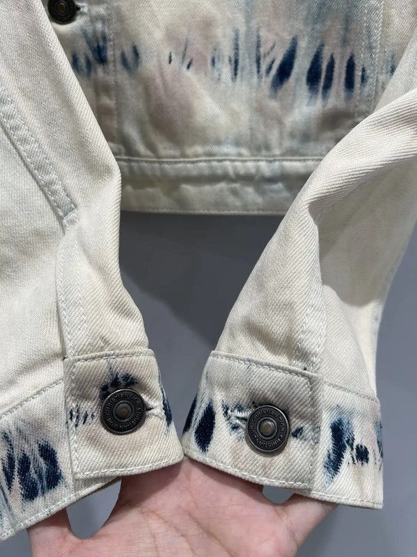 Dior Dior Beige Cotton Gradient Jacket 0089 Size ONE SIZE - 5 Thumbnail