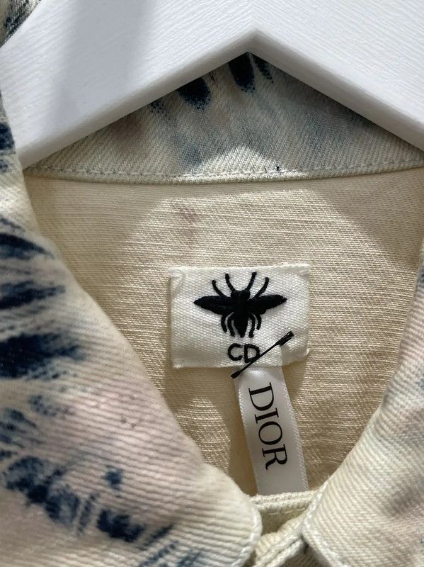 Dior Dior Beige Cotton Gradient Jacket 0089 Size ONE SIZE - 6 Thumbnail