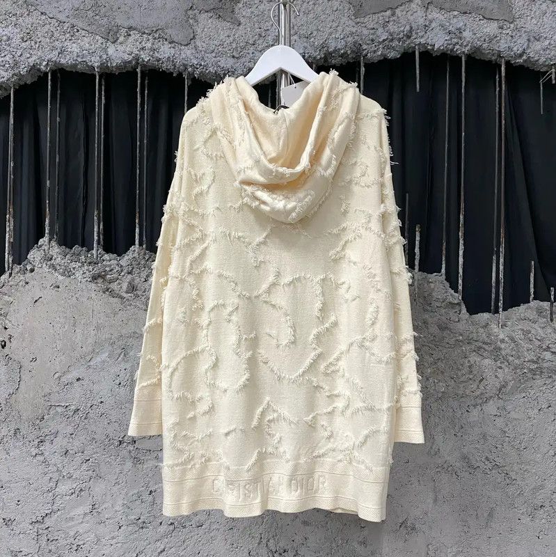 Dior Dior Spring Autumn Off-White Women's Jacket 0089 Size ONE SIZE - 2 Thumbnail