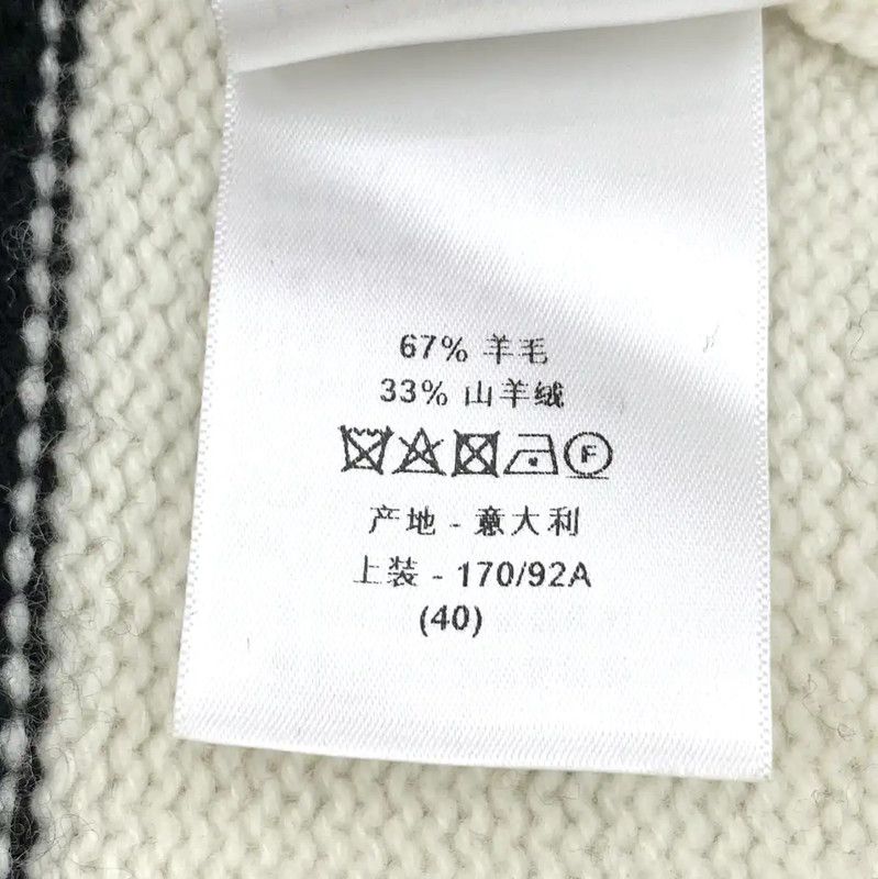 Dior Dior Color Block Wool Hoodie for Women 0089 Size M / US 6-8 / IT 42-44 - 7 Thumbnail