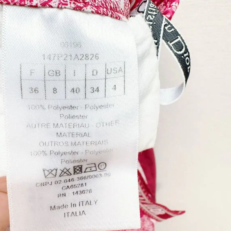 Dior Dior Summer Red Women's Shorts 0089 Size 23" - 5 Thumbnail