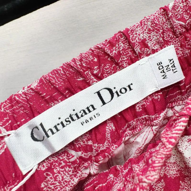 Dior Dior Summer Red Women's Shorts 0089 Size 23" - 4 Thumbnail