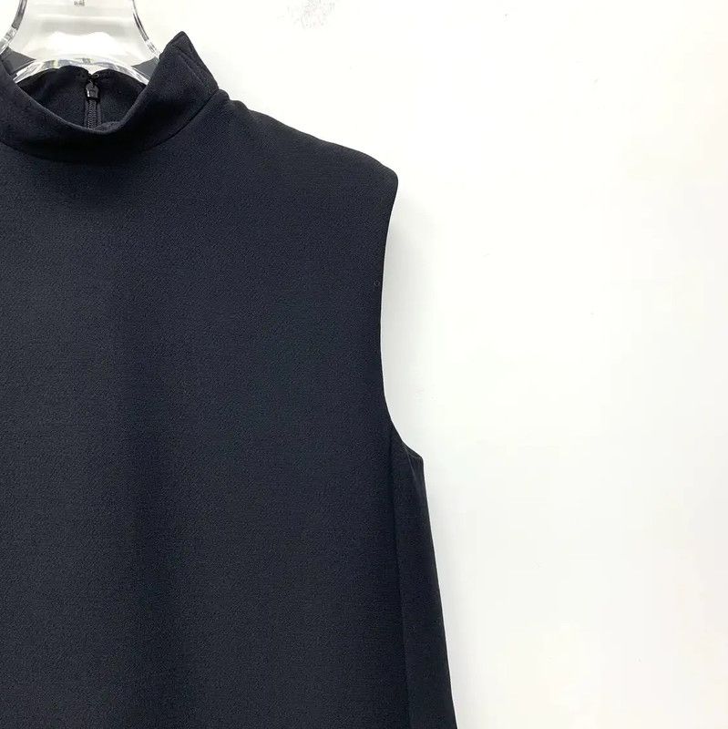 Dior Dior Black Wool Sleeveless Dress in XS Size 0089 Size XS / US 0-2 / IT 36-38 - 3 Thumbnail