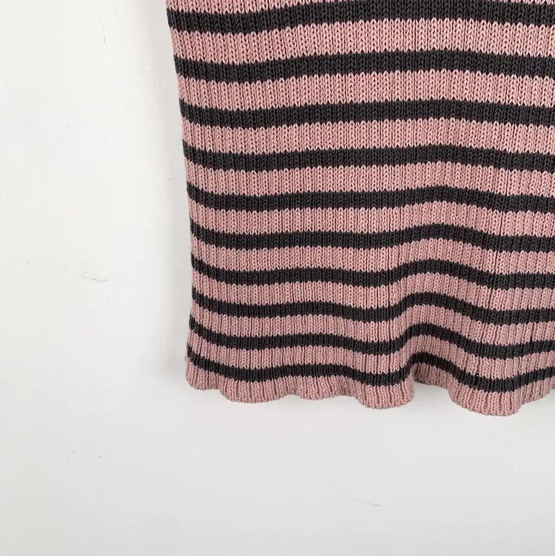 Dior Dior Pink Cotton Ribbed Pullover Sweater 0089 Size M / US 6-8 / IT 42-44 - 5 Thumbnail