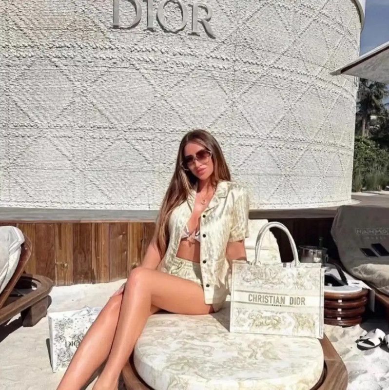 Dior Dior Gold Silk Shirt for Women 0089 Size XS / US 0-2 / IT 36-38 - 8 Thumbnail