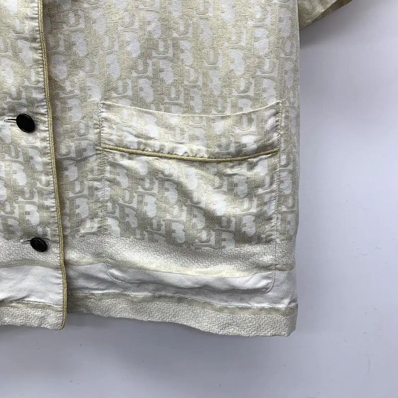 Dior Dior Gold Silk Shirt for Women 0089 Size XS / US 0-2 / IT 36-38 - 4 Thumbnail