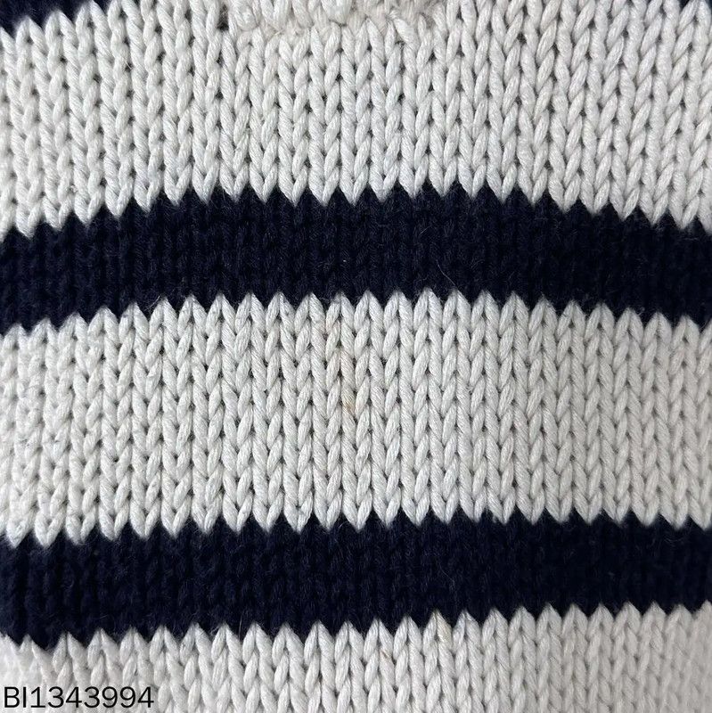 Dior Dior Striped Knit Hooded Pullover Sweater 0089 Size ONE SIZE - 5 Thumbnail