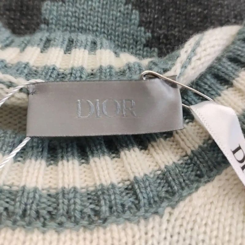 Dior Dior White Cashmere Sweater for Women 0089 Size M / US 6-8 / IT 42-44 - 3 Thumbnail