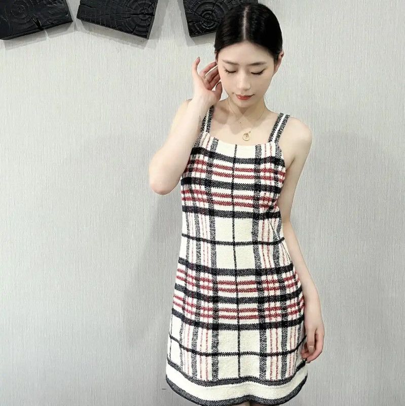 Dior Dior Color Block Cotton Dress for Women 0089 Size XXS / US 00 / IT 34 - 8 Thumbnail