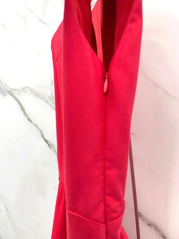 Dior Dior Red Cotton Blend Women's Dress 0089 Size S / US 4 / IT 40 - 8 Thumbnail