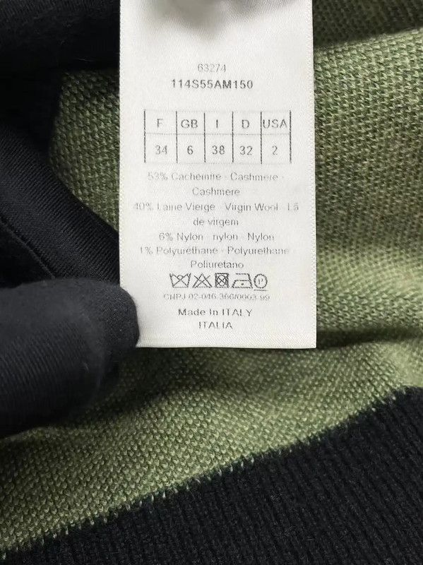 Dior Dior Black Cashmere Pullover Sweater for Women 0089 Size XS / US 0-2 / IT 36-38 - 5 Thumbnail