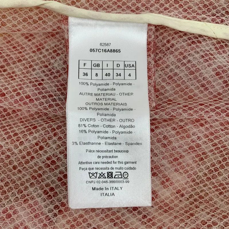 Dior Dior Pink Nylon Women's Jacket 0089 Size XS / US 0-2 / IT 36-38 - 8 Thumbnail