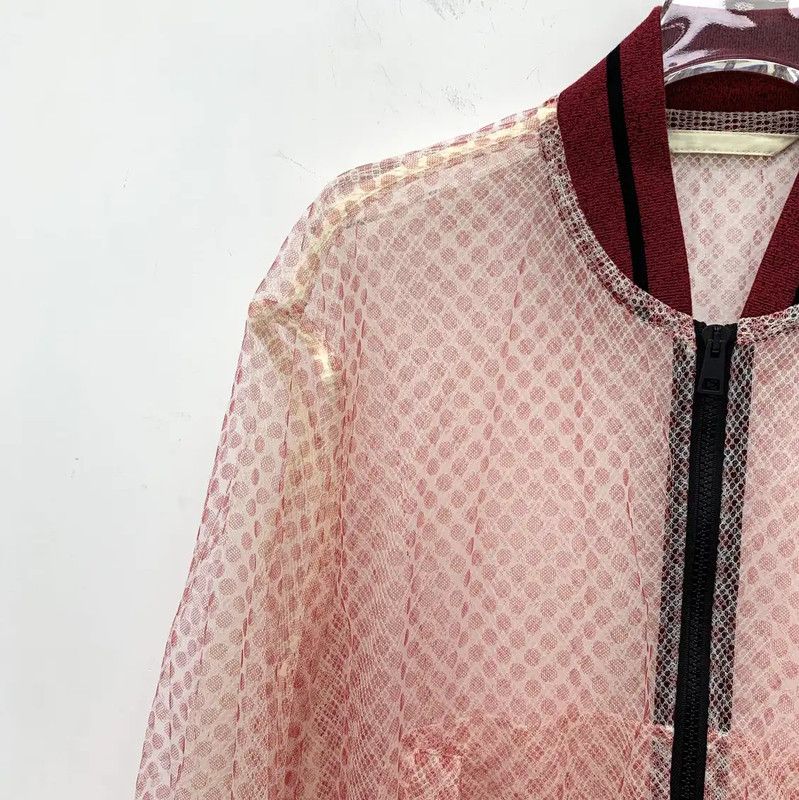 Dior Dior Pink Nylon Women's Jacket 0089 Size XS / US 0-2 / IT 36-38 - 3 Thumbnail