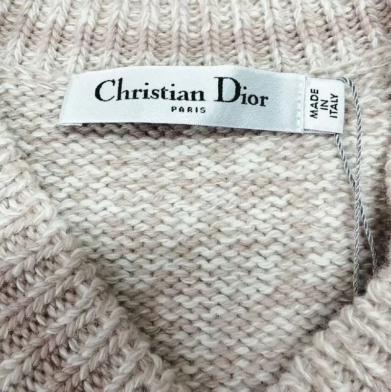 Dior Dior Pink Wool Sleeveless Sweater 0089 Size XS / US 0-2 / IT 36-38 - 3 Thumbnail
