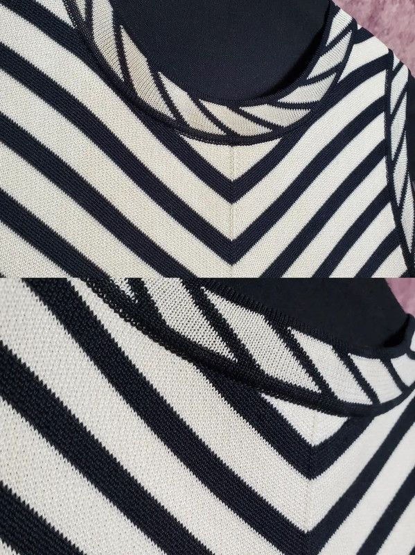 Dior Dior Striped Maxi Dress with Logo 0089 Size M / US 6-8 / IT 42-44 - 7 Thumbnail