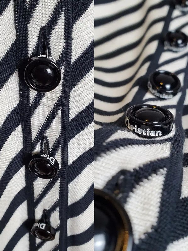 Dior Dior Striped Maxi Dress with Logo 0089 Size M / US 6-8 / IT 42-44 - 9 Thumbnail