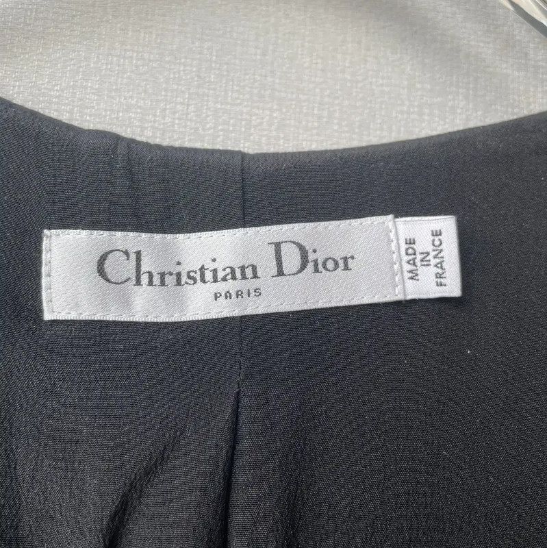 Dior Dior Black Short Sleeve Dress for Women 0089 Size S / US 4 / IT 40 - 4 Thumbnail