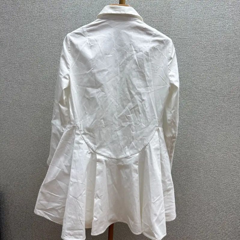 Dior Dior Women's White Cotton Shirt for Spring 0089 Size S / US 4 / IT 40 - 2 Thumbnail