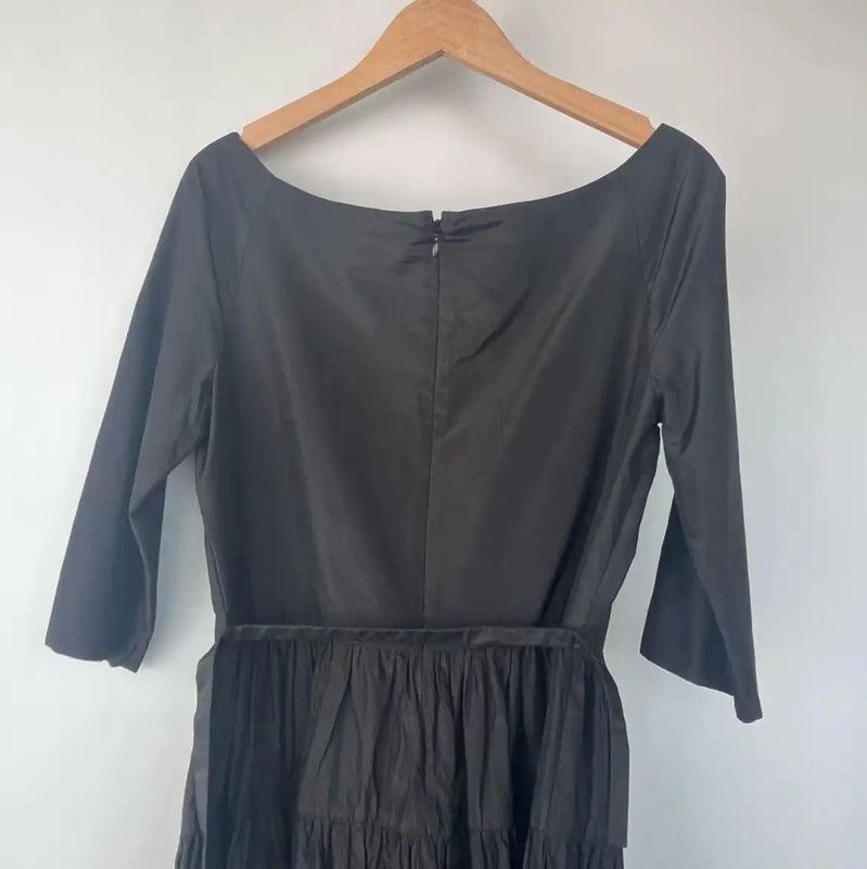 Dior Dior Black Summer Dress Size L 0089 Size L / US 10 / IT 46 - 4 Thumbnail
